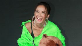 COCO李玟魅力現身分享LINE MUSIC上線音樂交流樂趣。（記者邱榮吉/攝影）