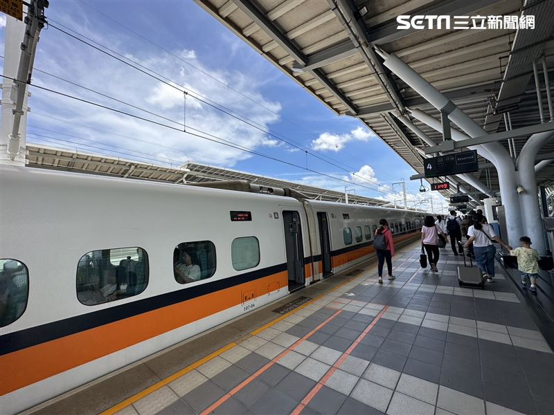 高鐵,高鐵示意圖,台灣高鐵。(圖/記者劉沛妘攝影)
