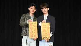 楊懿軒、洪暐哲、夏宇禾、鄭靚歆、許博維、廖偉博和張凱翔出席《免疫屏蔽》首映會。