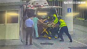 台中霧峰分局警備隊警員在靶場除草，疑似中暑送醫命危。（圖／民眾提供）