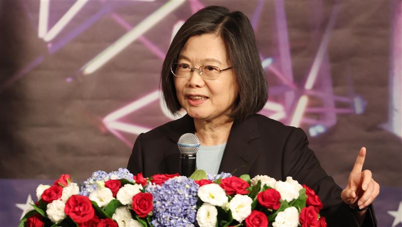 AIT酒會蔡英文突CUE賴侯柯：持續台美關係