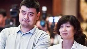 姚明,葉莉（圖／翻攝自新浪新聞）