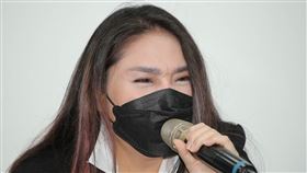 網紅李伊妍公開受訪。（圖／記者楊澍攝影）