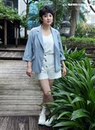 朱芯儀三立新聞網專訪。（圖/記者邱榮吉攝影）