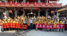 侯友宜回嘉義拉選票。