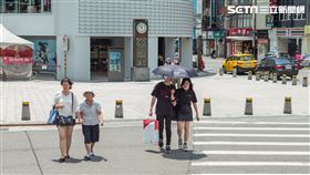 天氣/夏天/中暑/炎熱(記者陳弋攝影)