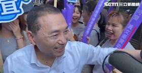 民進黨籍前議員黃文峯贊助侯友宜加油棒相挺。