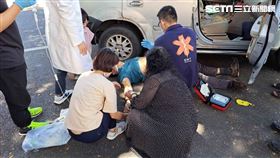 夫妻到清境旅遊，男回民宿身體不適，隔天無呼吸心跳急救不治。（圖／翻攝畫面）