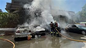 汐止,報廢車,自燃,