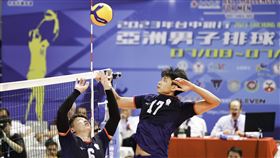 台灣男排3：1擊退哈撒克男排，確定將以分組第一晉級。（圖／排球協會提供）