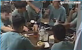 大道創意料理快炒曝光監視器畫面，老闆提供