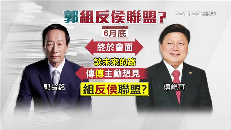 傅崐萁主動要見郭台銘