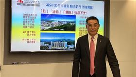 戴德梁行董事總經理顏炳立以12個字寫下下半年的房地產發展註解，就是「金流斷、量再縮、價緩跌、買氣弱」，他認為，即便總統大選結束，政策不會再動，房市3-5年不會翻身。（圖／MyGoNews提供）