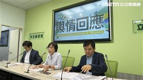 ▲民進黨立院黨團召開輿情回應記者會（圖／記者高逸帆攝影）