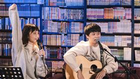 那間書店有音樂劇照，南西肯恩。（圖／夢田影像提供）