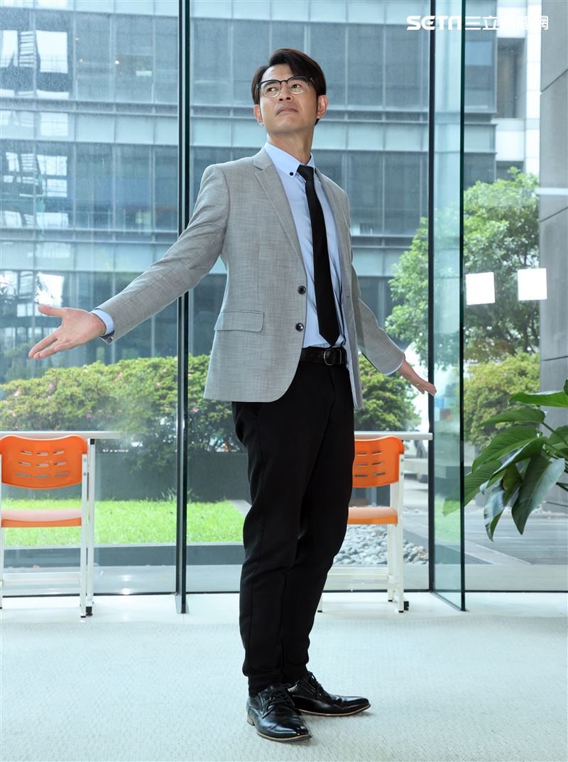 黃玉榮「天道」上演校園劇情。（圖/記者邱榮吉攝影）