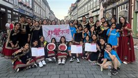 布拉姆斯合唱比賽  希望兒童合唱團奪2冠軍1亞軍由排灣族兒童組成屏東PUZANGALAN希望兒童合唱團參加今年國際布拉姆斯合唱音樂比賽，在27組參賽合唱團中脫穎而出，勇奪2座冠軍及1座亞軍。（陳瑩辦公室提供）中央社記者李卉婷傳真  112年7月11日