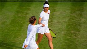 ▲謝淑薇挺進溫網女雙4強。（圖／翻攝自謝淑薇臉書）