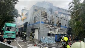 品庠醫藥生技公司章姓負責人利用大同大學實驗室製毒，結果發生爆炸意外。（圖／翻攝畫面）