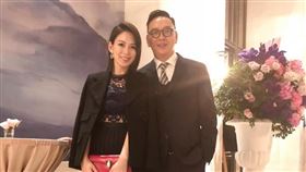 Melody昔日與前夫吳育奇恩愛模樣。（圖／翻攝自Melody臉書）