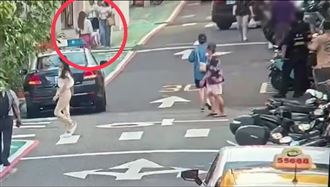 東區素顏逛街被跟拍！林襄搭警車畫面曝光