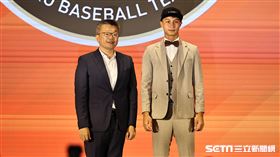 ▲2023年中華職棒季中選秀，統一獅首輪第3順位選進穀保家商外野手林佳緯。（圖／記者劉彥池攝影）