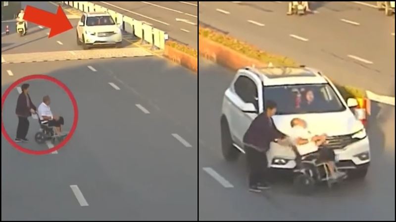 她推輪椅闖馬路「給車撞」警判駕駛全責…
