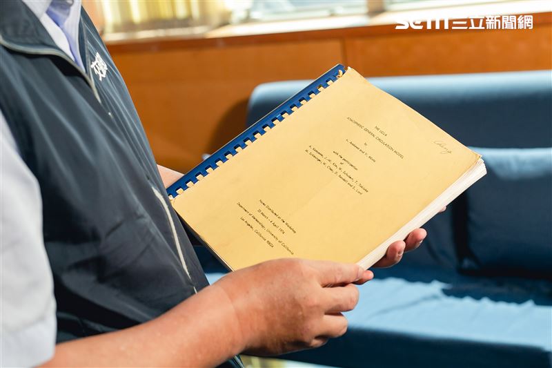 氣象局局長鄭明典三立新聞網專訪。（圖／記者楊澍攝影）