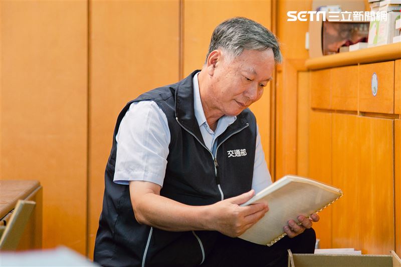 氣象局局長鄭明典三立新聞網專訪。（圖／記者楊澍攝影）