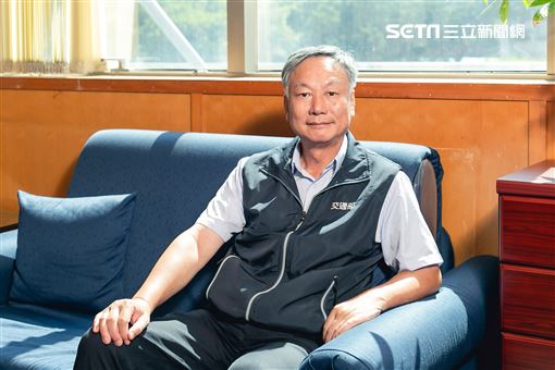 氣象局局長鄭明典三立新聞網專訪。（圖／記者楊澍攝影）