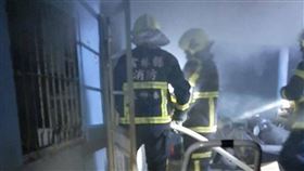 雲林,火警,平房,獨居男,急救,不治,