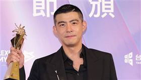 王柏傑以《疫起》首度拿下影帝，開心到像做夢。（圖／記者楊澍攝影）