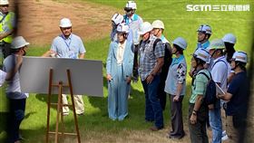 Chad Olsen,MLB,場務專家,新竹棒球場,高虹安（圖／記者羅欣怡攝影）