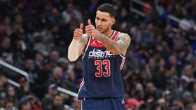 ▲庫茲馬（Kyle Kuzma）和巫師續簽4年1.02億美金大約。（圖／美聯社／達志影像）