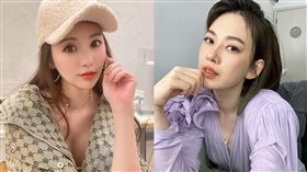 王瀅（左）坦言是看到Melody（右）離婚新聞有感而發。（圖／翻攝自臉書）