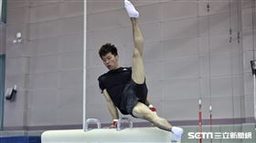 ▲杭州亞運體操代表隊，男子體操隊選手李智凱。（圖／記者劉彥池攝影）