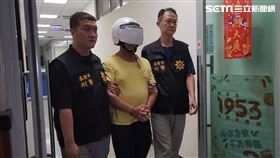 基隆陳男持菜刀殺死交往8年的劉姓女友被收押。（圖／翻攝畫面）