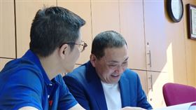 ▲侯友宜廣播專訪