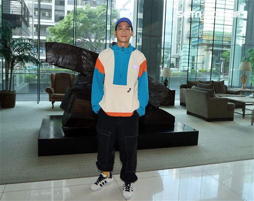 大嘻哈阿夫小記者大明星三立新聞網專訪。（圖/記者邱榮吉攝影）