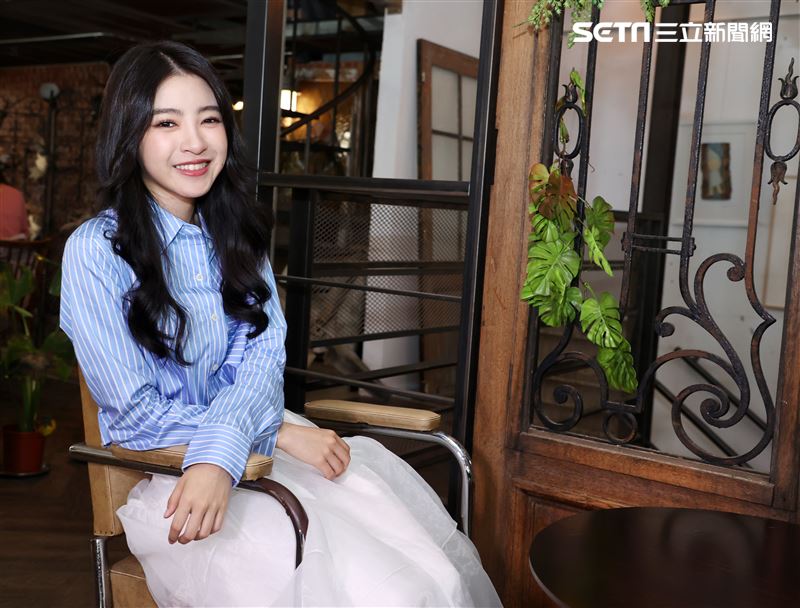 韓菲三立新聞網專訪。（圖/記者邱榮吉攝影）