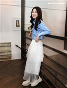 韓菲三立新聞網專訪。（圖/記者邱榮吉攝影）