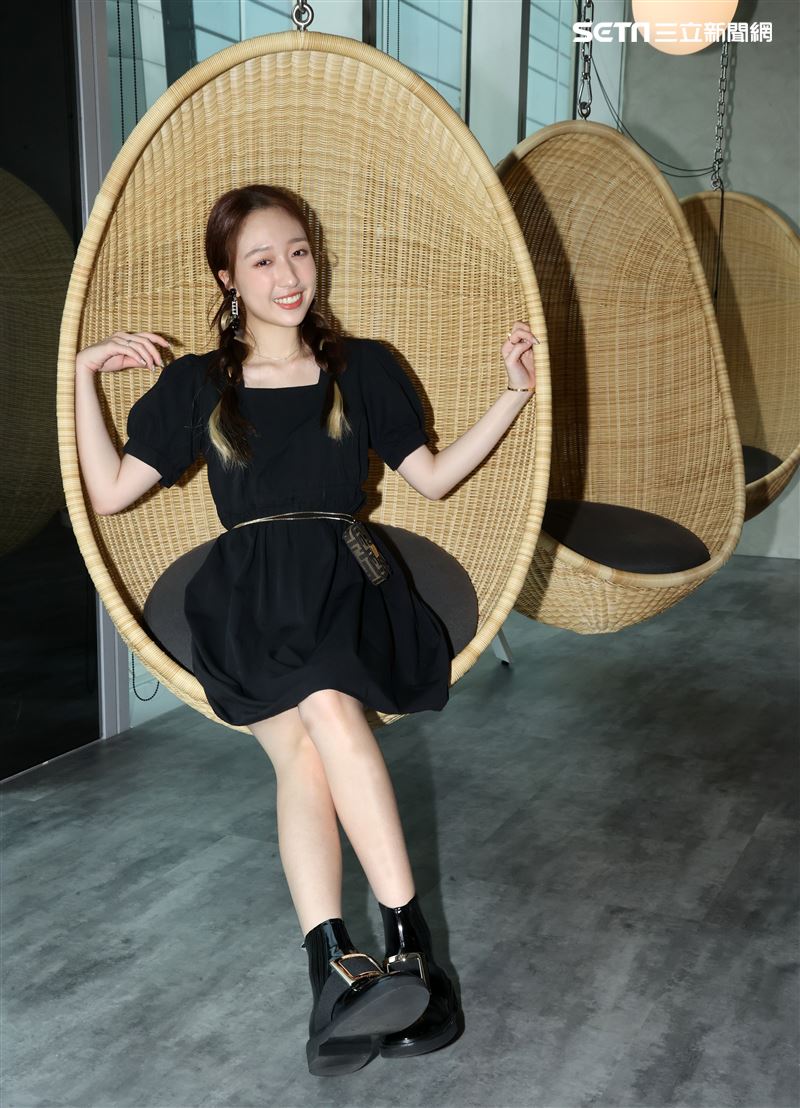 檢場女兒王敏淳三立新聞網專訪。（圖/記者邱榮吉攝影）