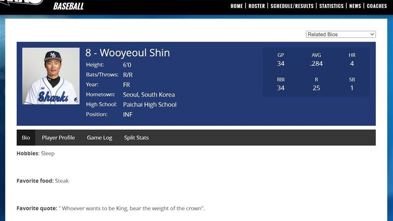 韓職選秀沒上、去美國念大學　獲美職指名