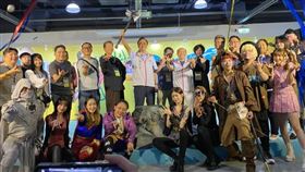 桃園國際動漫大展在桃園展演中心登場。（圖／文化局提供）