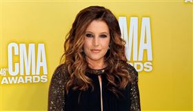 麗莎瑪莉是貓王愛女，今年1月過世，享年54歲。（圖／美聯社／達志影像）