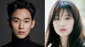 ▲金秀賢和金智媛主演的新劇《淚之女王》。（圖／翻攝自推特，微博）