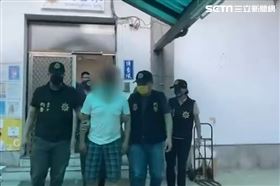 搶匪夫妻檔台中血拼　花到沒錢竟當街搶包（圖／翻攝畫面）