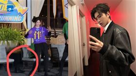 ▲蔡徐坤，《奔跑吧》。（圖／翻攝自微博）