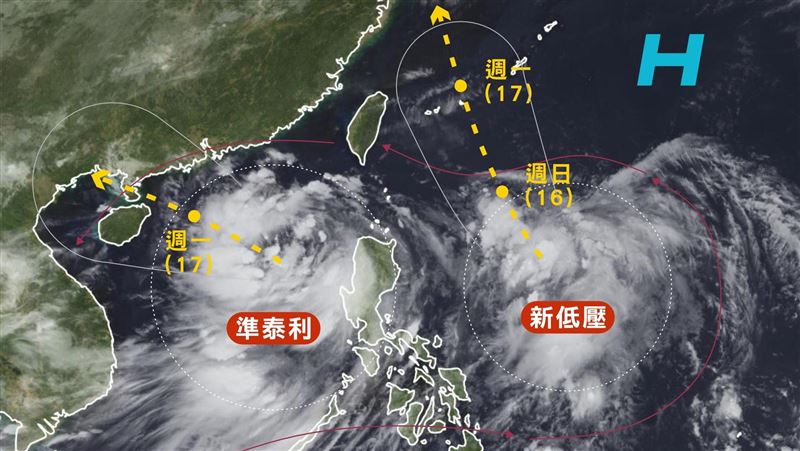 不只泰利！專家：未來10天還有1個颱風