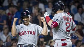 ▲吉田正尚連續8場繳出雙安表現，超越傳奇球星鈴木一朗，成為日籍球員第1人。（圖／翻攝自紅襪推特）